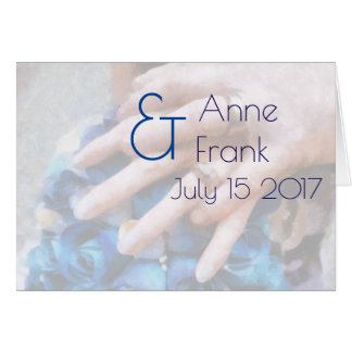 Convite de casamento 2 transparent ências hälsningskort