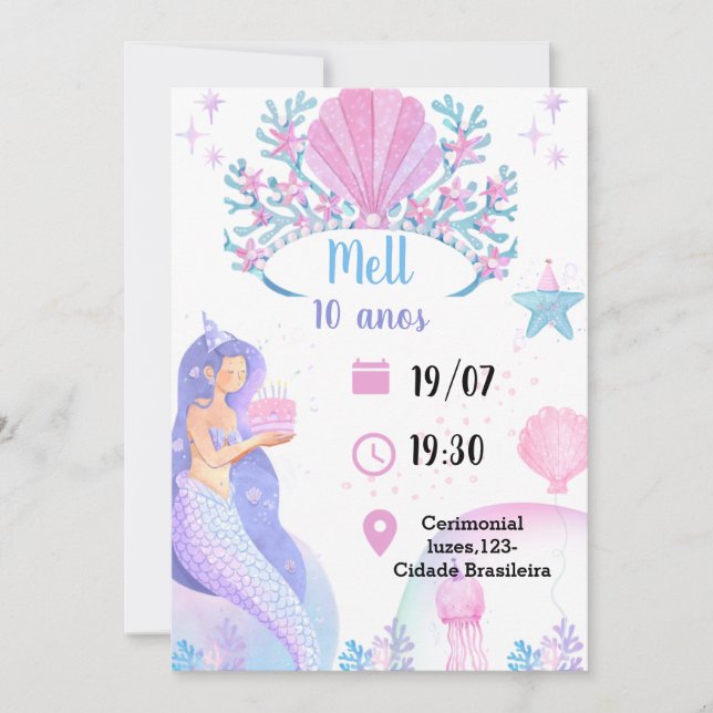 Convite de seria inbjudningar (Framsida)