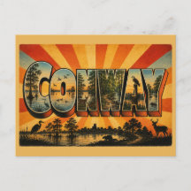 Conway Arkansas sjö floddal konst
