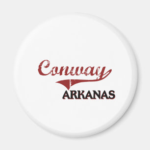 Conway Arkansas stadsklassiker Magnet