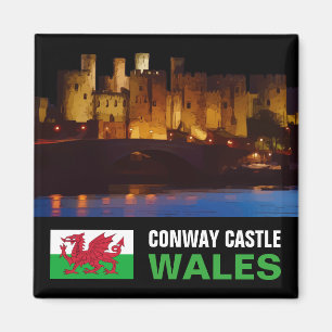 CONWAY CASTLE, WALES MAGNET