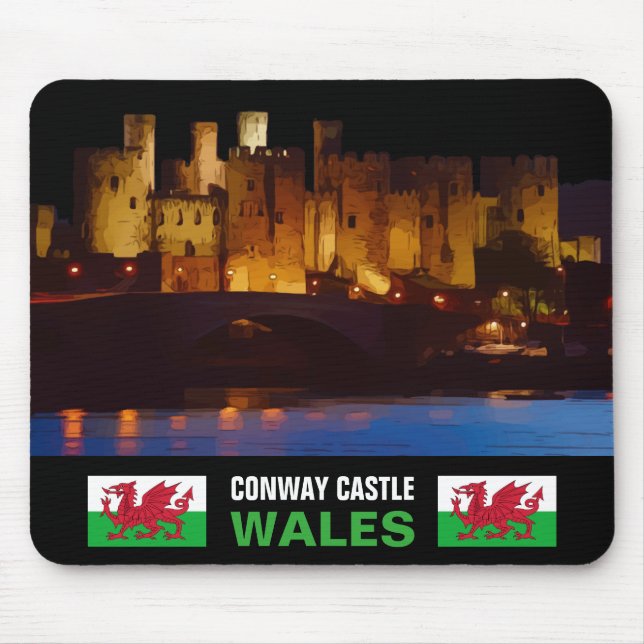 CONWAY CASTLE, WALES MUSMATTA (Framsidan)