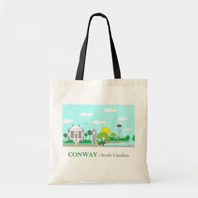 Conway, SC Charming Tygkasse (Framsidan)