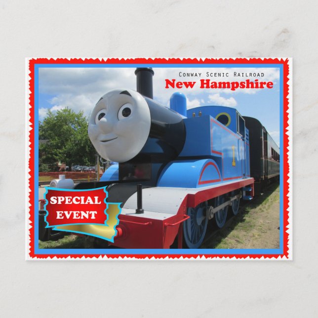 Conway Scenia Railroad Event Vykort (Framsida)