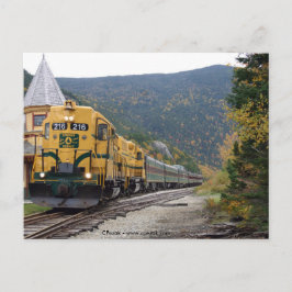 Conway Scenia Railroad, NH Vykort