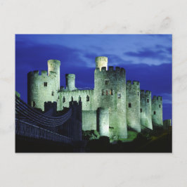 Conwy Castle, Gwynedd, Wales Vykort