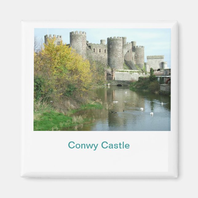 Conwy Castle Magnet (Framsidan)