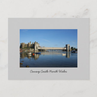 Conwy Castle North Wales Vykort