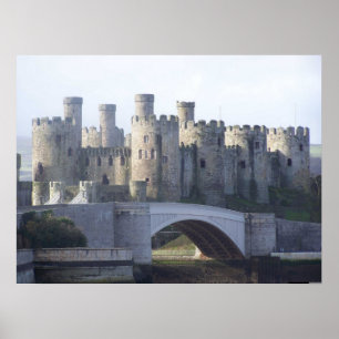 CONWY CASTLE POSTER