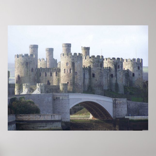 CONWY CASTLE POSTER (Framsidan)