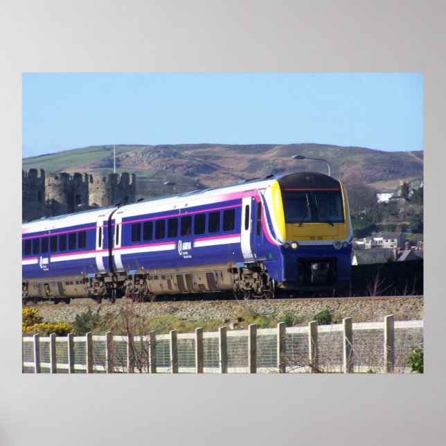 Conwy tåg poster (Framsidan)