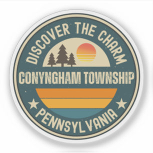 Conyngham township, Pennsylvania Klistermärken