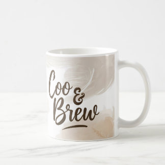 Coo & Brew Pigeon Coffee Älskare Mugg