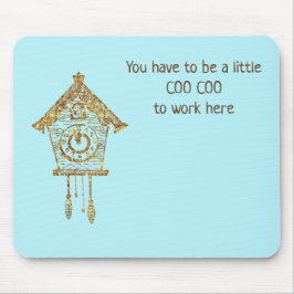 Coo Clock Mousepad Musmatta