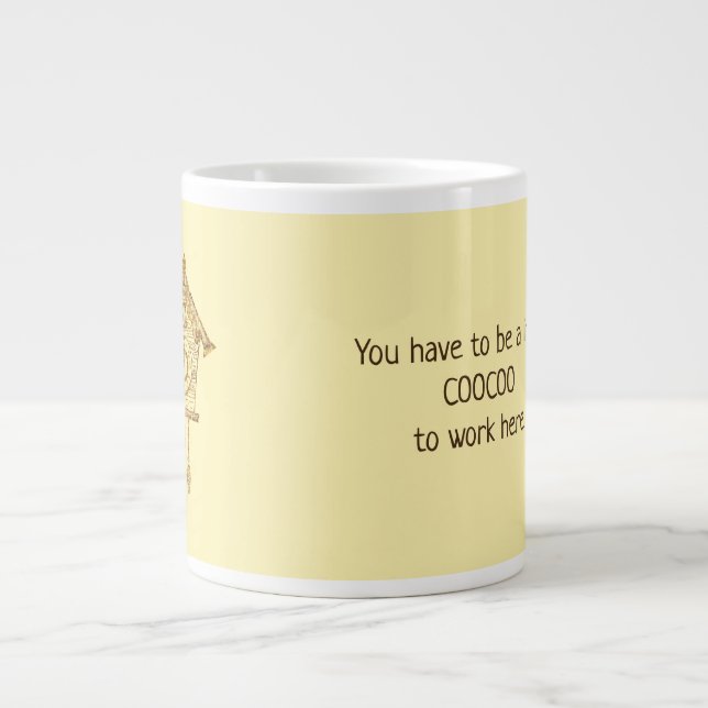 Coo Coo Clock Jumbo Mugg (Framsidan)