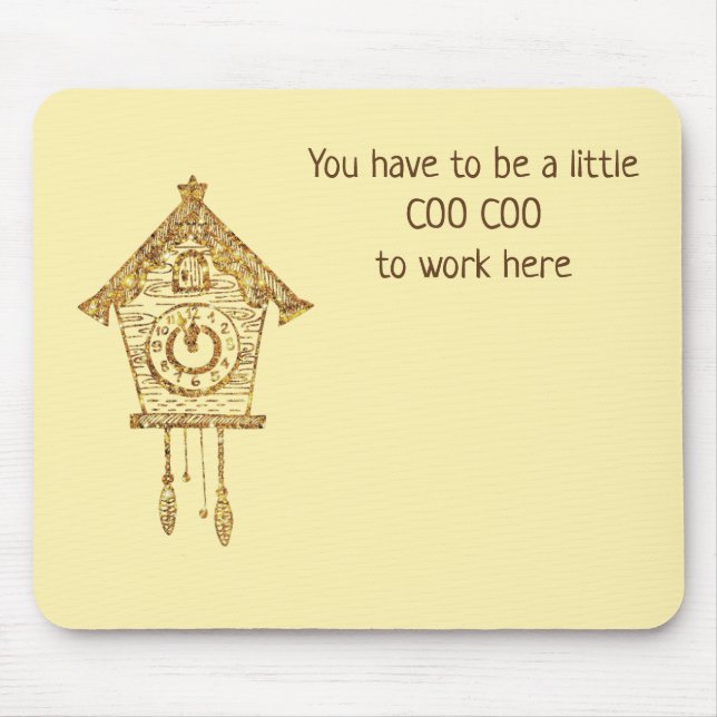 Coo Coo Clock Musmatta (Framsidan)