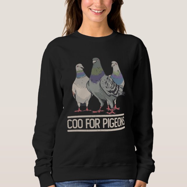 Coo for Pigeons Pigeon T Shirt (Framsida)
