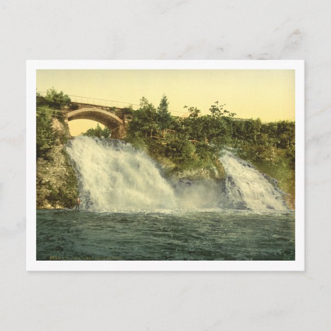 Coo Waterfalls, Spa, Belgien Vykort (Framsida)