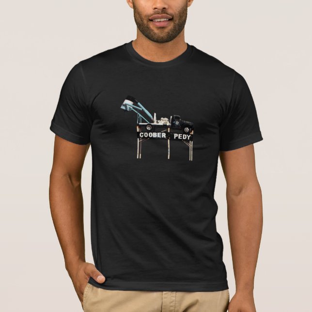 Coober Pedy, Opal Capital of the World T-shirt (Framsida)