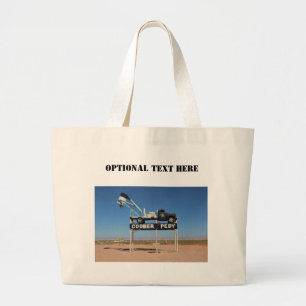 Coober Pedy Outback Australien Souvenir Photo Jumbo Tygkasse