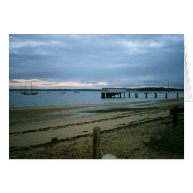 Coochiemudlo Hälsningskort (Framsidan Horizontal)