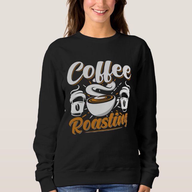 Cooffee Roasting Coffee Love Caffeine coffee beans T Shirt (Framsida)