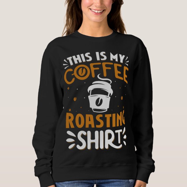 Cooffee Roasting Coffee Love Caffeine coffee beans T Shirt (Framsida)