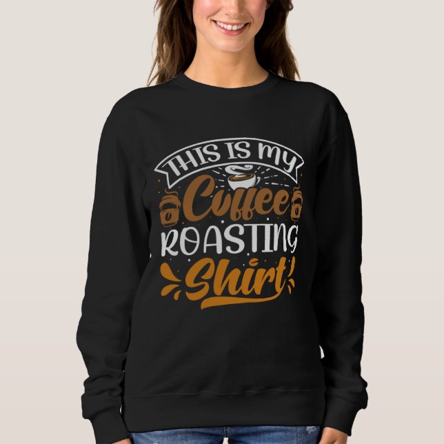 Cooffee Roasting Coffee Love Caffeine coffee beans T Shirt (Framsida)