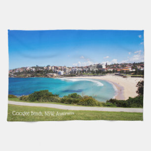 Coogee Beach, Sydney, New South Wales, Australien Kökshandduk