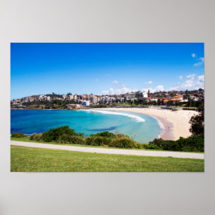 Coogee strand, New South Wales, Australien Poster