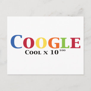 Coogle Cool x 10^100 Gåvor Vykort