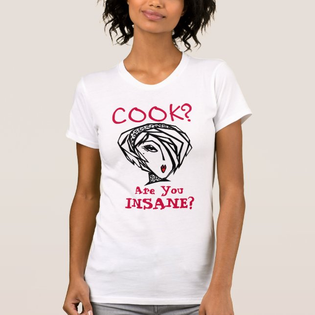 COOK? - Är du OSANE? T-Shirt (Framsida)