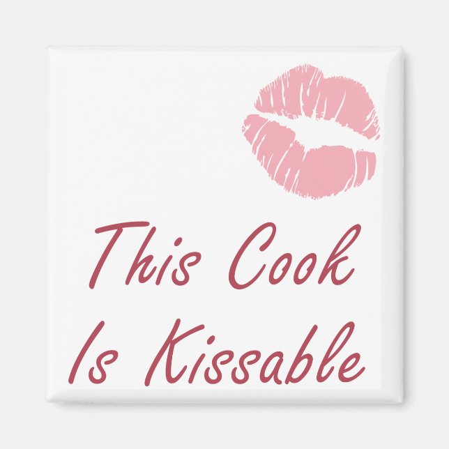 Cook är Kissable Magnet (Framsidan)