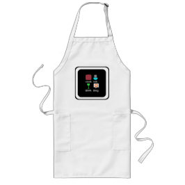 "Cook. Ät. Drick. Blogg." Long Apron Långt Förkläde