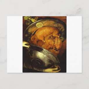 Cook av Giuseppe Arcimboldo Vykort