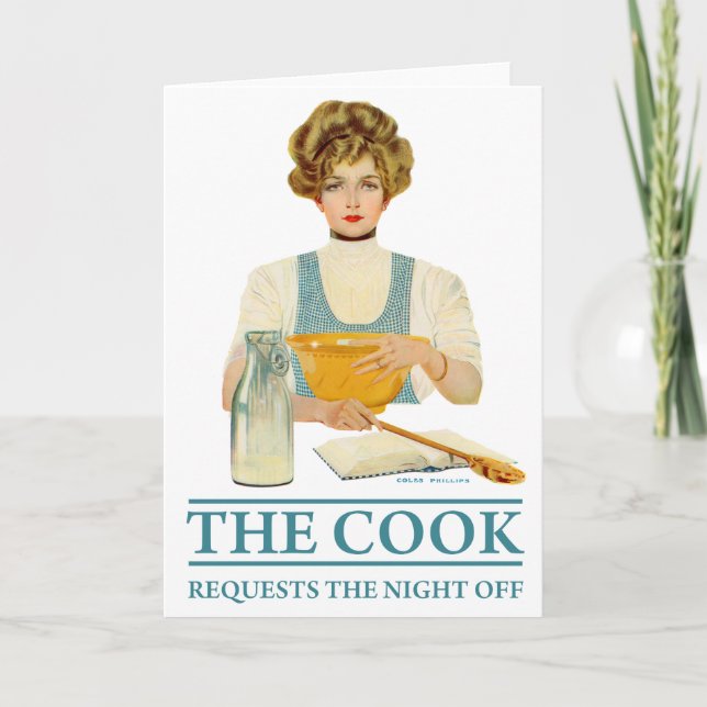 Cook begär att natten stängs av inbjudan (Framsida)