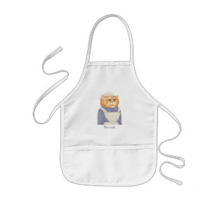COOK CAT Kids' Apron Barnförkläde