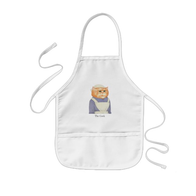 COOK CAT Kids' Apron Barnförkläde (Framsidan)
