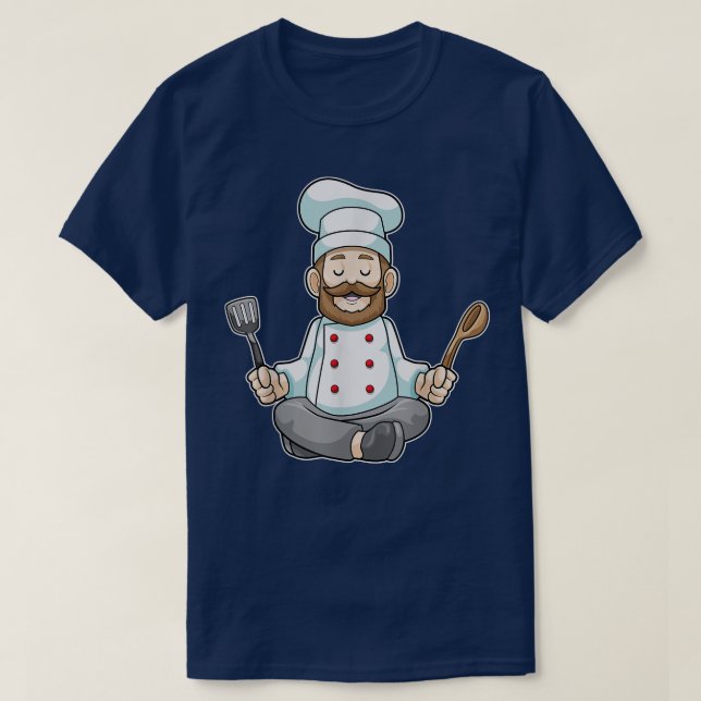 Cook Chef hat Cooking apron T Shirt (Design framsida)