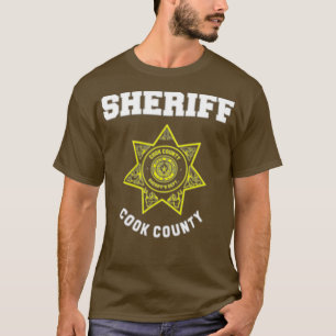 Cook County Illinois sheriff Deputies Polisen T Shirt