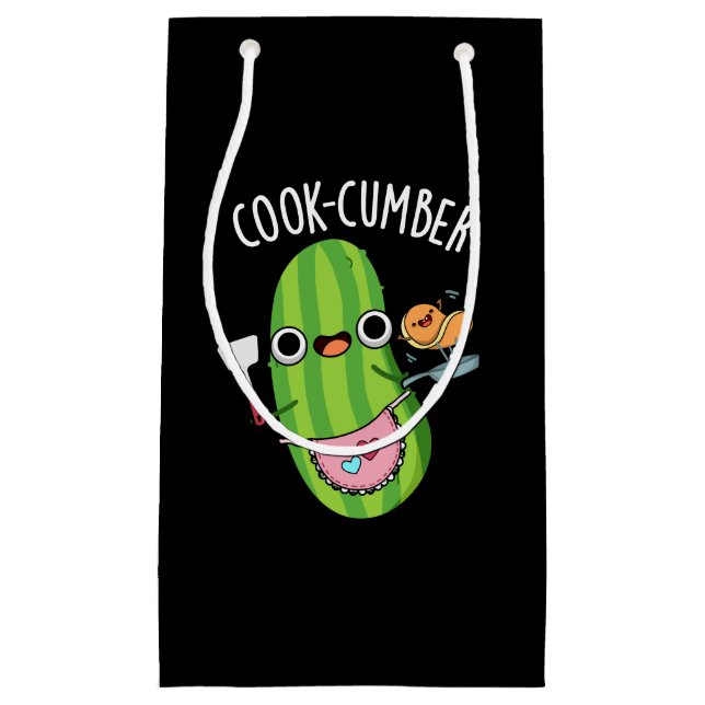Cook-cumber Funny Cucumber Pun Mörk BG (Framsidan)