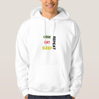 "Cook Eat Ssov Repeat" Funny Manar Hoodie