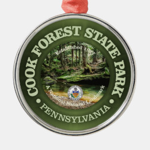 Cook Forest SP Julgransprydnad Metall