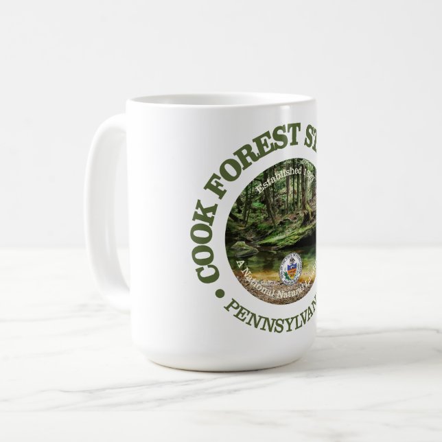 Cook Forest SP Kaffemugg (Framsida vänster)