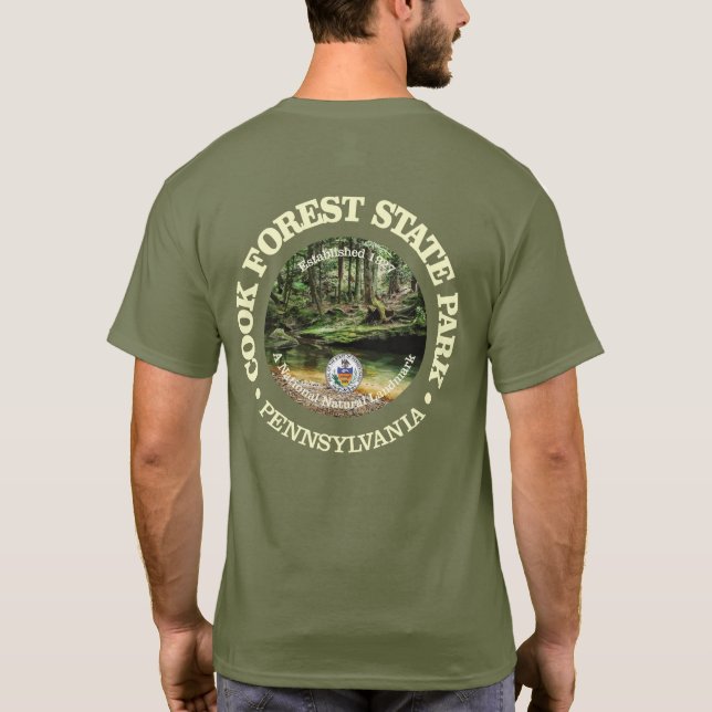 Cook Forest SP T Shirt (Baksida)