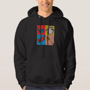 Cook Gourmet Food Pop Art Chef Hoodie