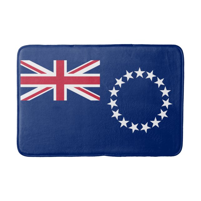 Cook Islands flagga Badrumsmatta (Framsidan)
