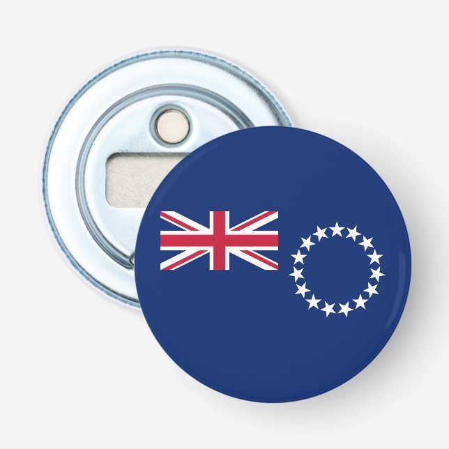 Cook Islands flagga Flasköppnare (Framsidan)