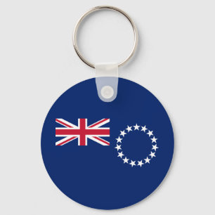 Cook Islands flagga Nyckelring