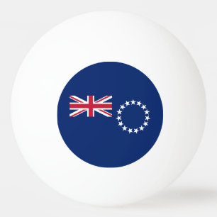 Cook Islands flagga Pingisboll
